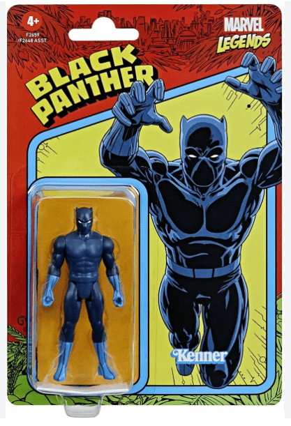 Marvel Comics Black Panther action figure.